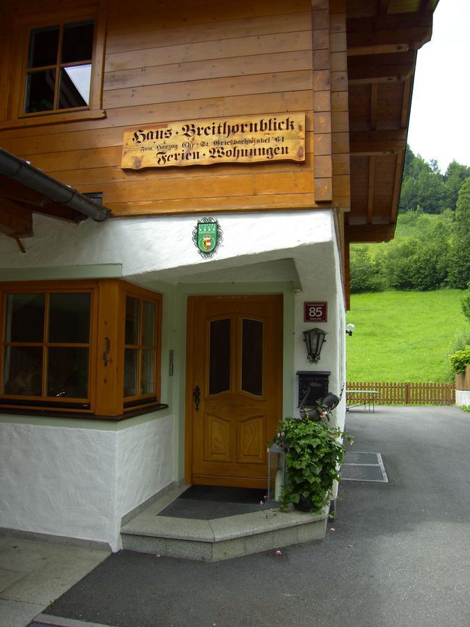 דירות מריה אלם אם שטיינרנן מיר Haus Breithornblick מראה חיצוני תמונה